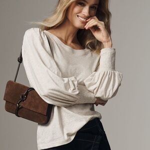 Anthropologie Nation LTD Los Angeles
Loren Puffy Sleeve T-shirt XS NWOT